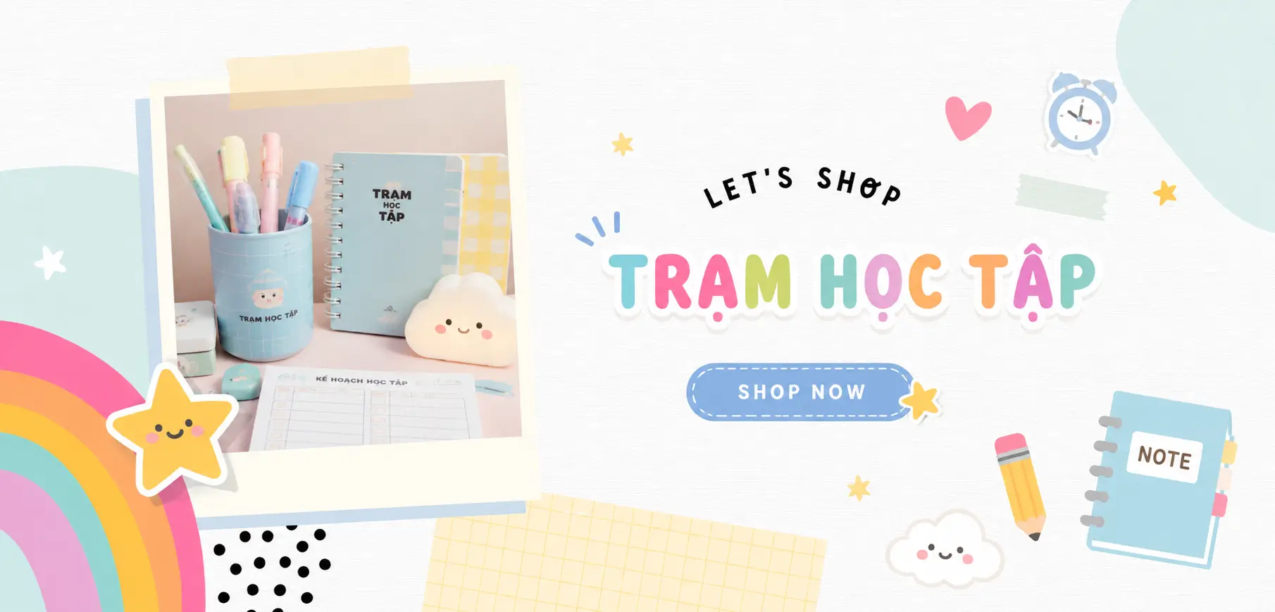 Mua hàng cùng trạm học tập