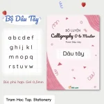 Luyện chữ Calligraphy Font Dâu Tây chi tiết