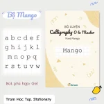 Luyện chữ Calligraphy Font Mango chi tiết
