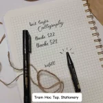 Bút luyện chữ Calligraphy Baoke S21 S22 và mực refill