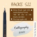Bút luyện chữ Calligraphy Baoke S22 ngòi nhỏ