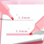 Ngòi bút highlight tiện ích hai kích thước nét vẽ