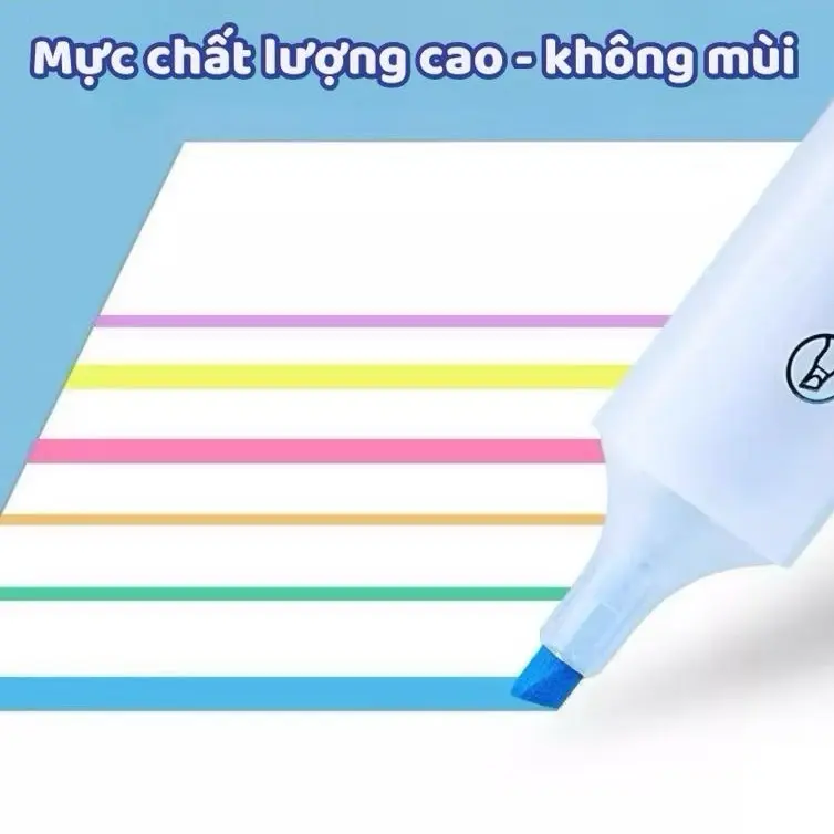 Mực bút highlight tiện ích an toàn không mùi Bút highlight tiện ích mực chất lượng cao không mùi