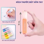 Kích thước bút highlight tiện ích vừa tay 12cm