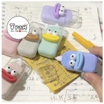 Bút xoá kéo mắt lồi miệng rộng màu pastel