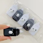 Bút xoá kéo cún trắng đen phong cách tối giản