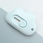 Dao rọc giấy học sinh hình đám mây màu xanh dương