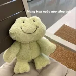Gấu bông dễ thương hình ếch ngồi trên ghế sofa