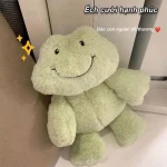 Gấu bông dễ thương hình ếch cười hạnh phúc