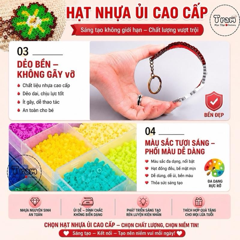 Độ bền dẻo dai của hạt nhựa ủi cao cấp