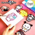 Trò chơi ghép hình hạt nhựa ủi DIY sáng tạo