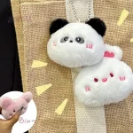 Móc khoá gấu bông hình gấu trúc dễ thương treo balo