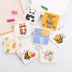 Set 2 sổ học từ vựng tiếng Anh flashcard hình thú dễ thương