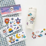 Stickers dễ thương chủ đề phi hành gia vũ trụ Lulu