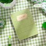 Biến thể sổ ghi chép takenote nhanh caro xanh cỏ bốn lá