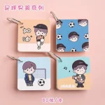 Sổ học từ vựng flashcard chủ đề bé trai bóng đá 80 trang
