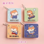 Sổ học từ vựng flashcard chủ đề chó Shiba tinh nghịch