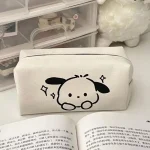 Túi bút vải canvas họa tiết thỏ trắng Pochacco