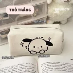 Biến thể túi bút vải thỏ trắng Pochacco