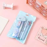 Biến thể màu xanh dương đồ dùng học tập học sinh